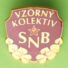 Vzorný kolektiv SNB-bronzový