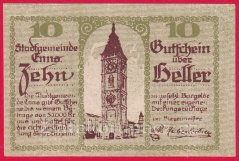 Enže - 10 haléřů - 1920
