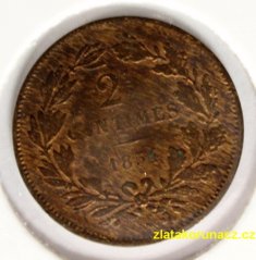 Luxembursko - 2 1/2 centimes 1854