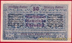 Utzenaich - 50 haléřů - 1920