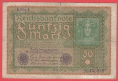 Německo - 50 mark 24.6.1919 - série TEa-pořadí 1
