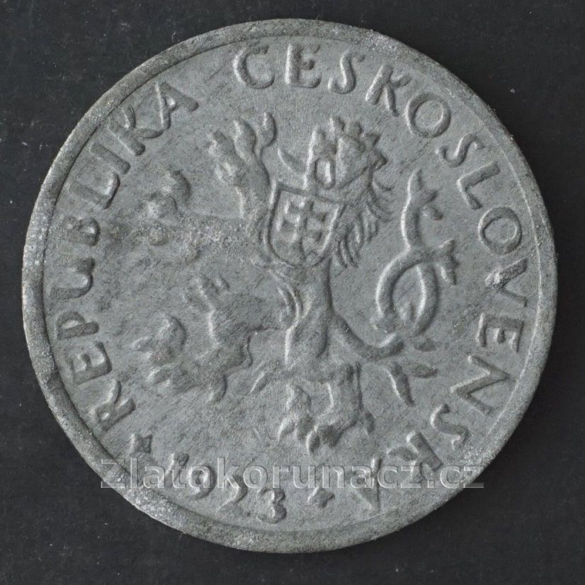 2 haléř 1923