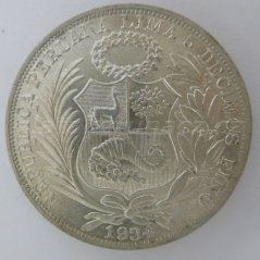 Peru - 1 sol 1934