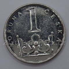 1 koruna 2017