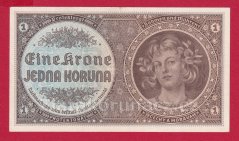 1 koruna 1940 B 037