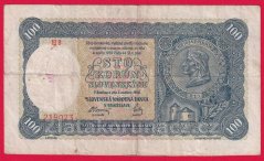 100 Ks 1940 - I. vydání H 8 neperf.