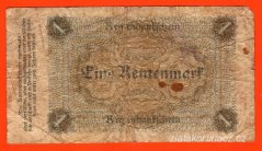 Německo - 1 Rentenmark 1.11.1923 - série E