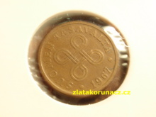 Finsko - 5 penniä 1967