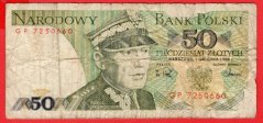 Polsko - 50 Zlotych 1988