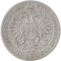1 zlatník  1858 A