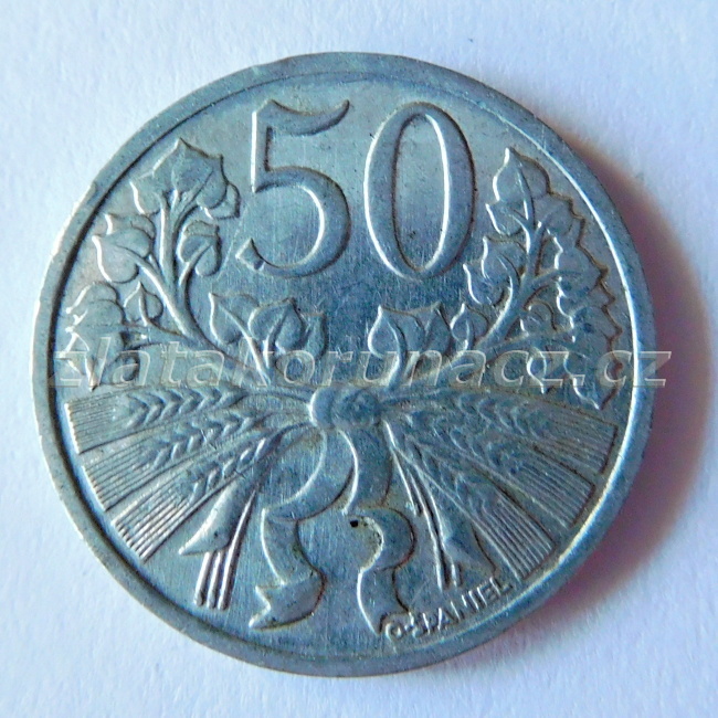 50 haléř 1951