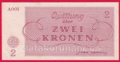 2 K - Terezínská poukázka A 001
