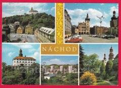 Náchod - náměstí VŘSR, zámek, nová výstavba