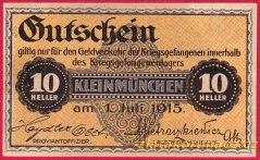 Kleinmünchen - 10 haléřů - 1915