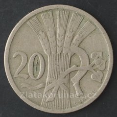 20 haléř 1922