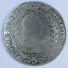 20 Krejcar 1768 IC-SK