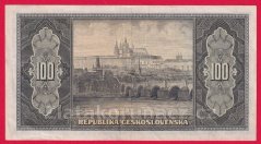 100 Kčs b. l. 1945 PF