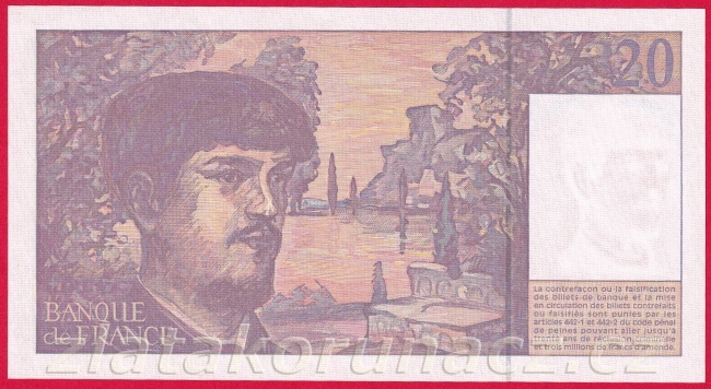 Francie - 20 Francs 1997