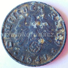 Německo - 5 Reichspfennig 1941 A