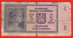 5 korun 1940 H 049