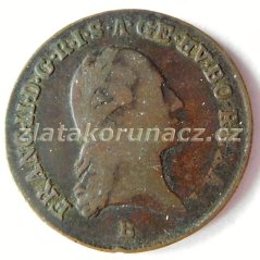 1 Krejcar 1800 B