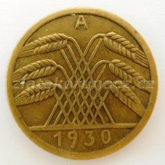 Německo - 5 Reichspfennig 1930 A