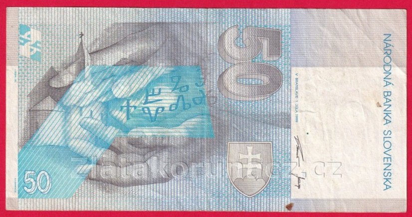 Slovenská republika - 50 korun 1999 "C"