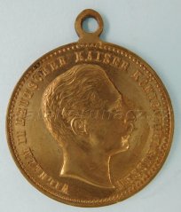 Německo - Wilhelm II. - 31. narozeniny císaře