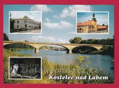 Kostelec nad Labem - Labský most, radnice