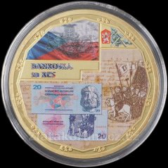 Historie české měny - Bankovka 20 Korun
