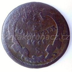 1/2 Krejcar 1776 S