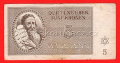 5 K - Terezínská poukázka A 015