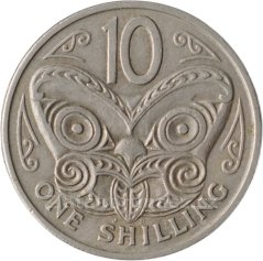 New Zealand - 10 cents 1967