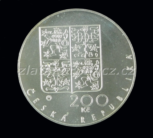 1994 - 200Kč - Katedrála sv.Víta Proof