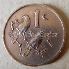 Afrika jižní (Jihoafrická rep.) - 1 cent 1982
