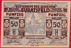 Euratsfeld - 50 haléřů - 1920