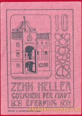 Eferding - 10 haléřů - 1919 - zelená