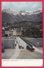 Innsbruck - most přes řeku