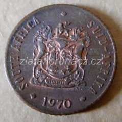 Afrika jižní (Jihoafrická rep.) - 1/2 cent 1970