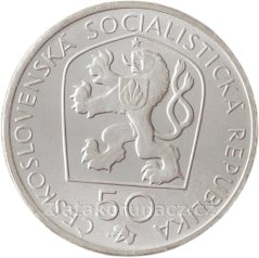 1972 - 50Kčs - J.V. Myslbek - Standart