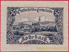 Rohrbach - 50 haléřů - 1920