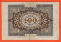 Německo - 100 Mark 1.11.1920 - série T-G