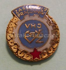 Zasloužilý pracovník VHJ