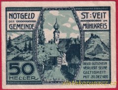 St. Veit - 50 haléřů - 1920