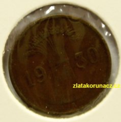 Německo - 1 Reichspfennig 1930 A
