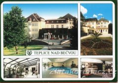 Teplice nad Bečvou - hotel, bazén, skleník