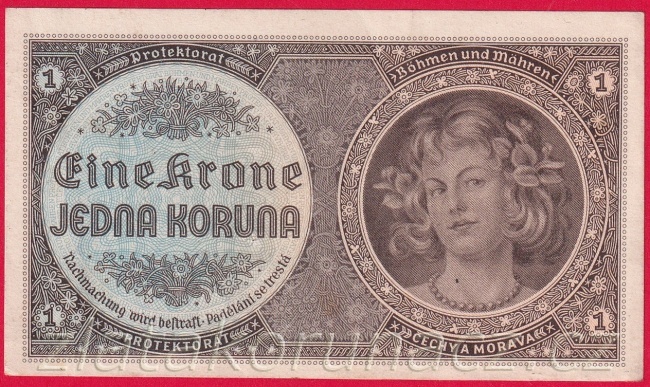 1 koruna 1940 D 079-Neperf.