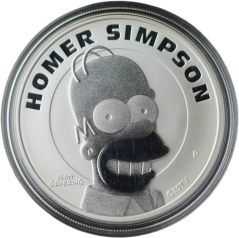 Homer Simpson - 1 Dollar Tuvalu 2022