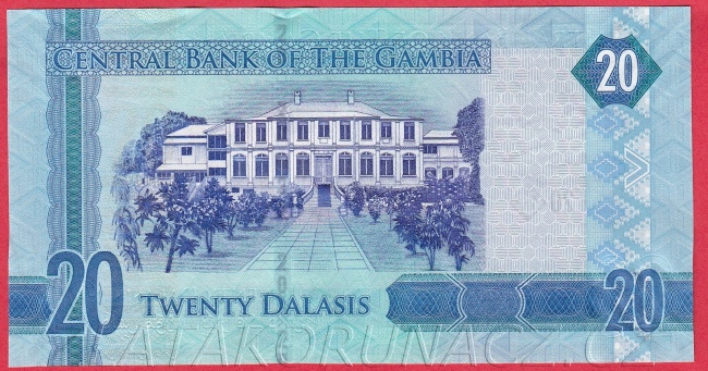 Gambia - 20 Dalasis 2015