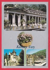 Karlovy Vary - kolonáda, části města